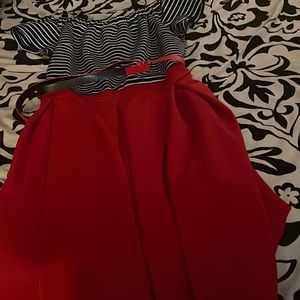 Cutie flair dress size L